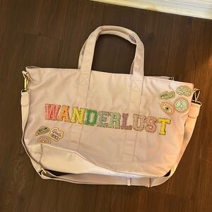 Stoney clover lane Lilac tote with 21 patches. Great condition